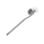 Toilet Brush Long Handle Curved Design Toilet Brush Hangable Practical Toilet Bowl Brush for Bathroom