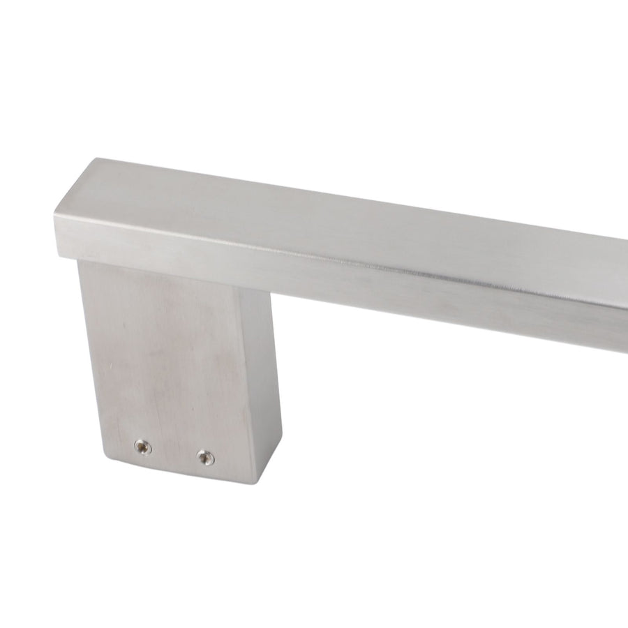 Bath Towel Rack Square Space Aluminum Versatile Widened Towel Bar for Home Hotel Bathroom
