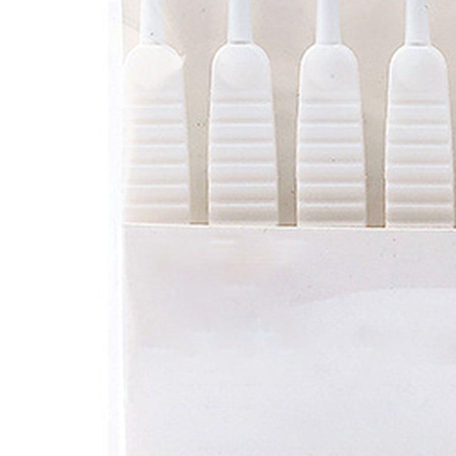 Shower Head Brush Prevent Clogging Slip Proof Multifunctional Showerhead Cleaning Brush for Small Hole Crevice