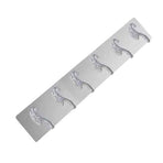 Long Strip Hook Wall Mount Punch Free Traceless Strong Adhesive Transparent Acrylic for Kitchen Bathroom