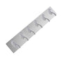 Long Strip Hook Wall Mount Punch Free Traceless Strong Adhesive Transparent Acrylic for Kitchen Bathroom