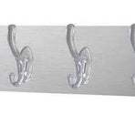 Long Strip Hook Wall Mount Punch Free Traceless Strong Adhesive Transparent Acrylic for Kitchen Bathroom