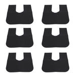 Toilet Mat Dark Gray Washable Reusable Potty Training Toilet Rug for Restroom Bathroom Adjustable Inner Ring