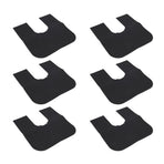 Toilet Mat Dark Gray Washable Reusable Potty Training Toilet Rug for Restroom Bathroom Adjustable Inner Ring