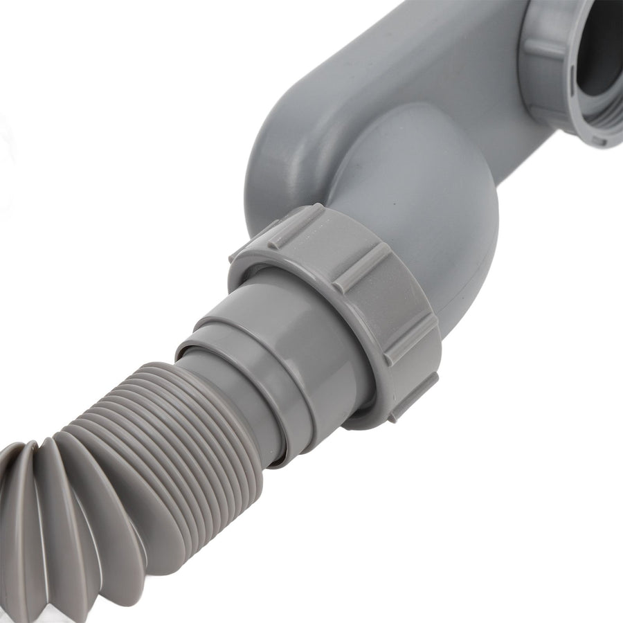 Bathtub Drain Pipe 1 1/2 Inch Flexible Odor Prevention Tub Shower Drainage Pipe for Bathroom