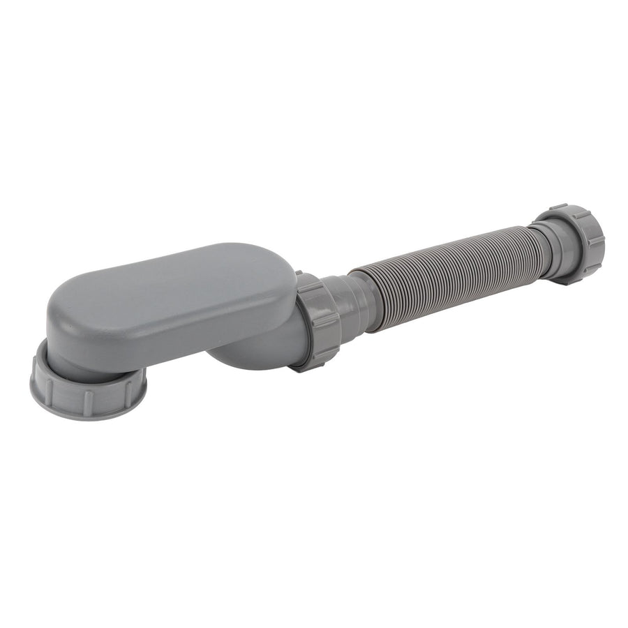 Bathtub Drain Pipe 1 1/2 Inch Flexible Odor Prevention Tub Shower Drainage Pipe for Bathroom