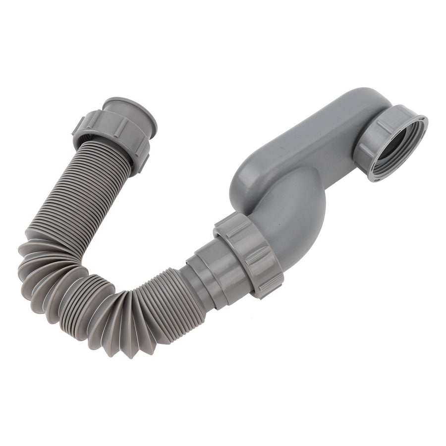 Bathtub Drain Pipe 1 1/2 Inch Flexible Odor Prevention Tub Shower Drainage Pipe for Bathroom