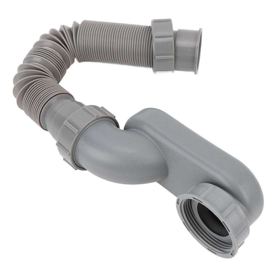 Bathtub Drain Pipe 1 1/2 Inch Flexible Odor Prevention Tub Shower Drainage Pipe for Bathroom