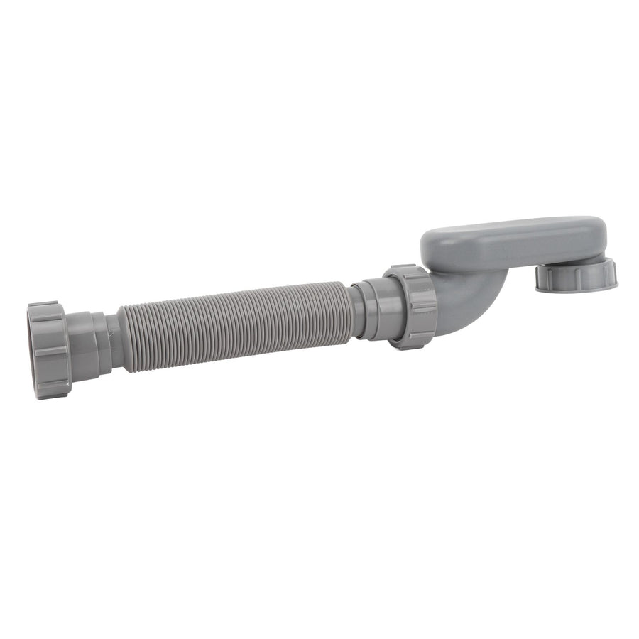 Bathtub Drain Pipe 1 1/2 Inch Flexible Odor Prevention Tub Shower Drainage Pipe for Bathroom