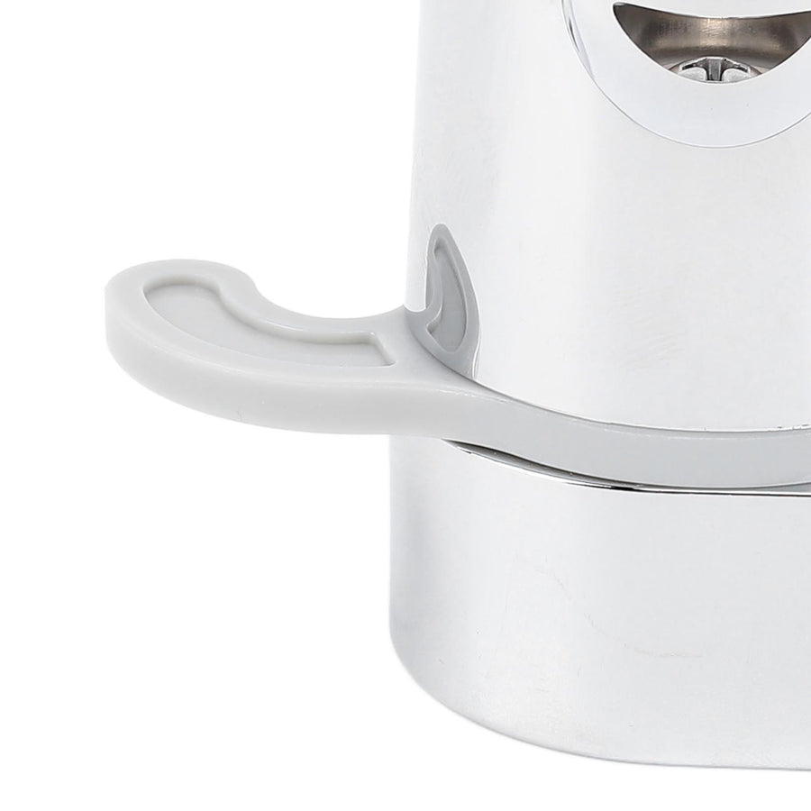 2Pcs Wall Mounted Shower Bracket ABS 360 Degree Shower Holder Wall Bracket with Hook