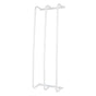 Rolled Towels Rack Three Tubes Iron Wall Mounted Bath Towel Holder Vertical Towel Rack for Bathroom White