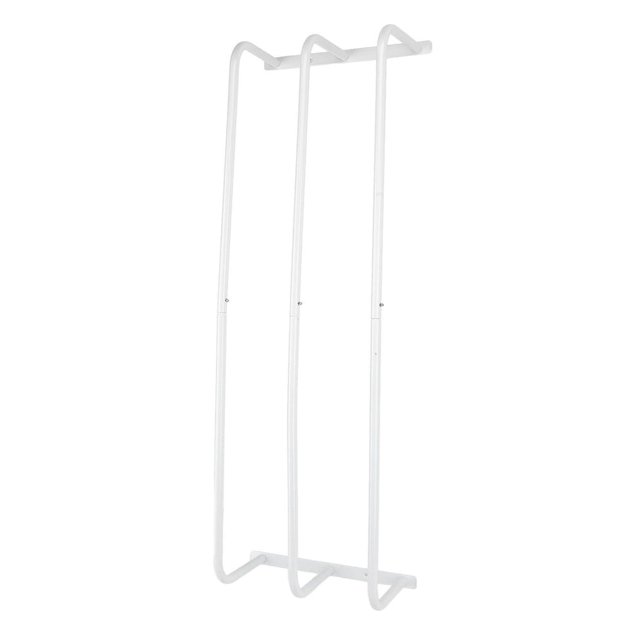 Rolled Towels Rack Three Tubes Iron Wall Mounted Bath Towel Holder Vertical Towel Rack for Bathroom White