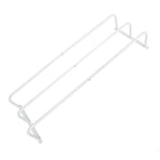 Rolled Towels Rack Three Tubes Iron Wall Mounted Bath Towel Holder Vertical Towel Rack for Bathroom White