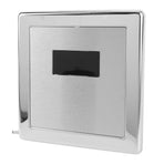 Automatic Urinal Flush Sensor Stainless Steel Wall Mounted Touchless Urinal Flush Sensor For Public Toilets Home Office Bathrooms