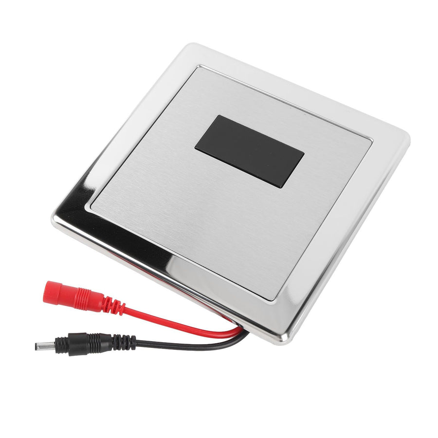 Automatic Urinal Flush Sensor Stainless Steel Wall Mounted Touchless Urinal Flush Sensor For Public Toilets Home Office Bathrooms
