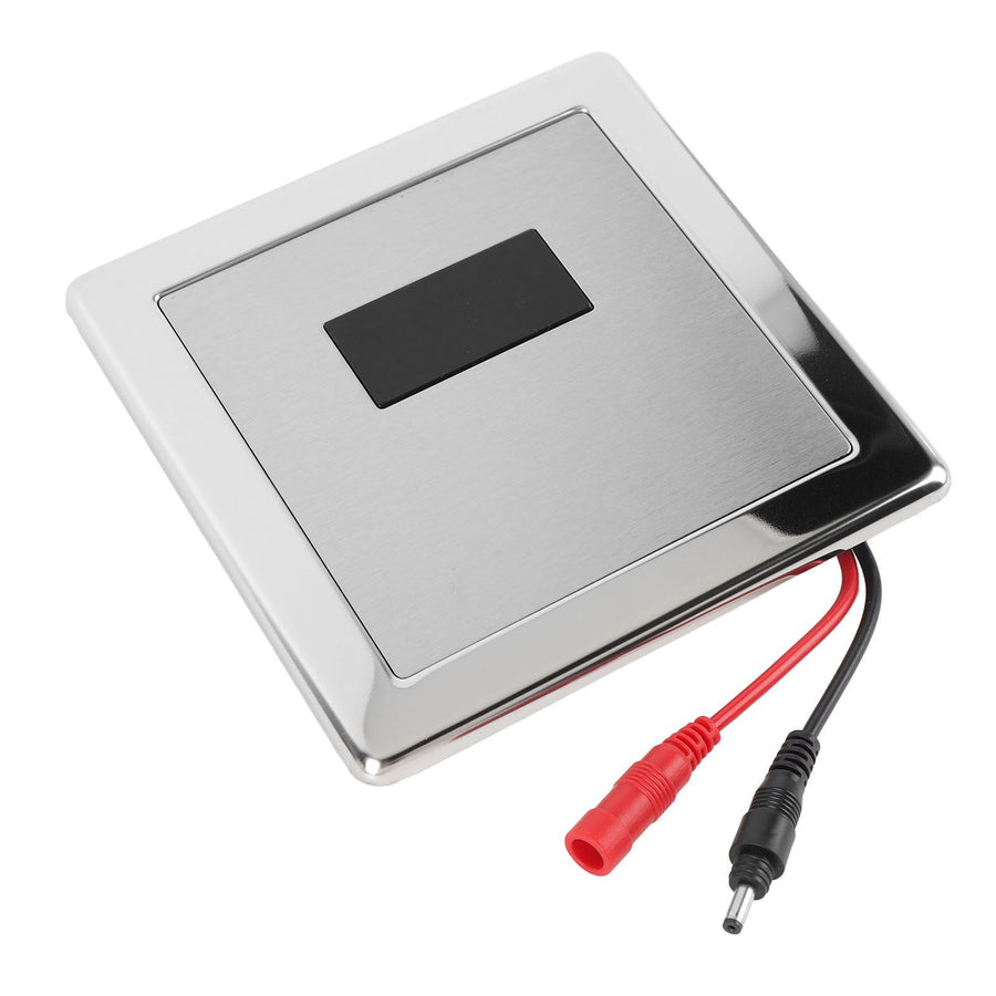 Automatic Urinal Flush Sensor Stainless Steel Wall Mounted Touchless Urinal Flush Sensor For Public Toilets Home Office Bathrooms
