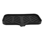 Soap Dish Holder Silicone Non Slip Multifunctional Self Draining Soap Tray for Bathroom Kitchen
