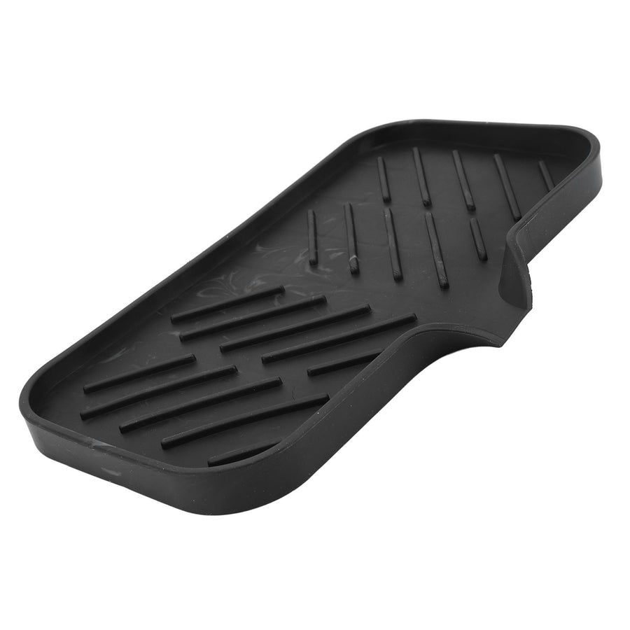 Soap Dish Holder Silicone Non Slip Multifunctional Self Draining Soap Tray for Bathroom Kitchen