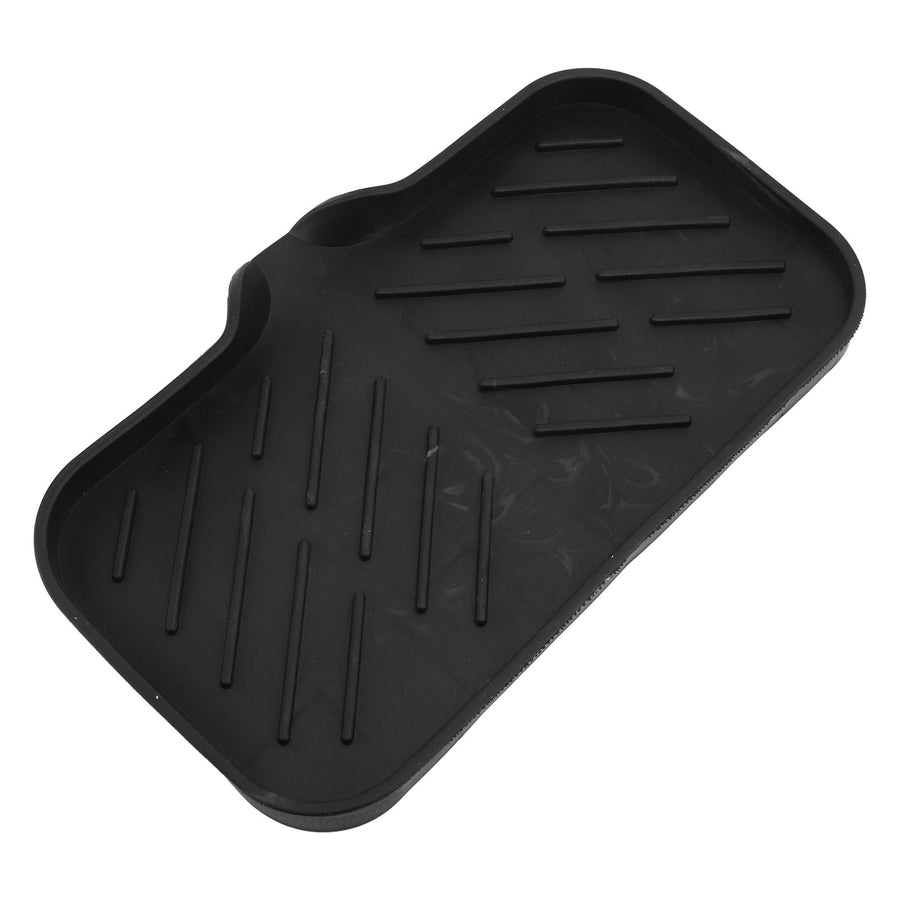 Soap Dish Holder Silicone Non Slip Multifunctional Self Draining Soap Tray for Bathroom Kitchen