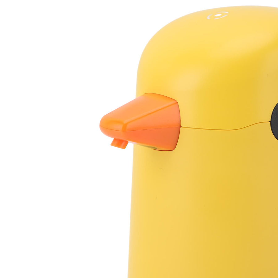 Automatic Soap Dispenser Yellow Duck Cute Touchless Soap Dispenser Visual Liquid Level Battery Powered