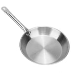 26 x 5cm Fry Pan Stainless Steel Steak Pot Composite Bottom Stew Meat Fried Eggs Cooking Tools