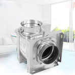 4in Exhaust Duct Fan Hotel Bathroom Pipe Concealed Silent Ventilating Ventilation Fan 220V