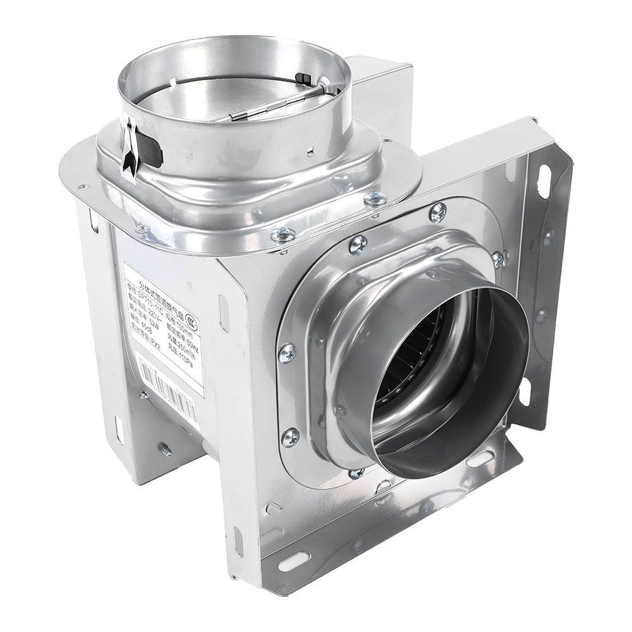 250m H Air Volume 4in Duct Pipe Exhaust Fan Concealed Silent Ventilating Fan for Hotel 220V