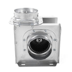 250m H Air Volume 4in Duct Pipe Exhaust Fan Concealed Silent Ventilating Fan for Hotel 220V
