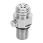 Soda Water Cylinder Valve Accessory M18x1.5 TR21-4 Thread for SodaStream Electroplating Silver