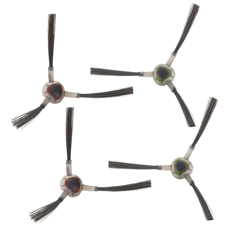 4PCS Side Brushes Replacement Fit for Deebot DE55 DE6G DD33 DJ35 Robotic Vacuum Cleaner