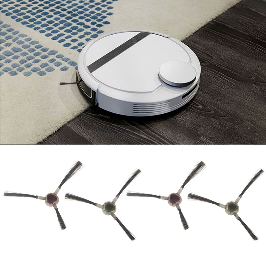 4PCS Side Brushes Replacement Fit for Deebot DE55 DE6G DD33 DJ35 Robotic Vacuum Cleaner
