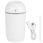 420ml Household Mini Air Humidifier Portable USB Mist Diffuser Atomizer Mist PurifierWhite