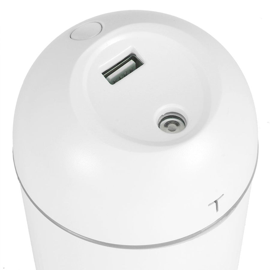 420ml Household Mini Air Humidifier Portable USB Mist Diffuser Atomizer Mist PurifierWhite