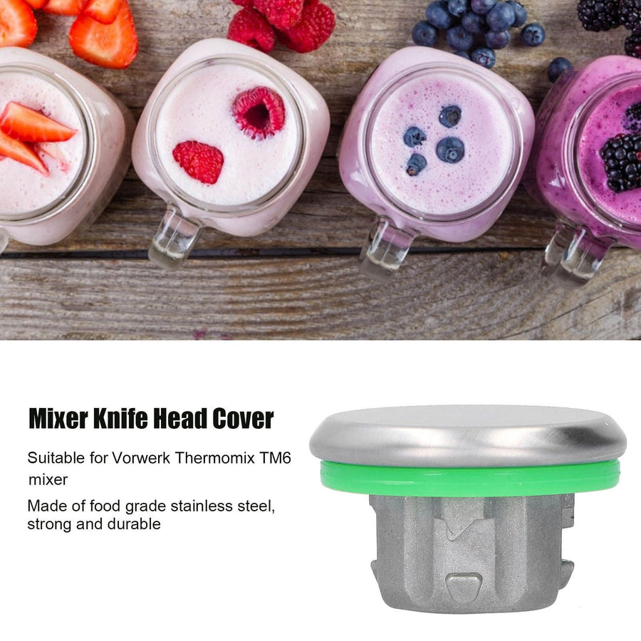 Mixer Knife Head Cover for Vorwerk Thermomix TM6 Blender Stainless Steel Household Supplies