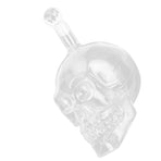 550ml Innovative Skull Shape Wine Bottle High Borosilicate Glass Red Wine Bottle for KTV Bar