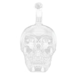 550ml Innovative Skull Shape Wine Bottle High Borosilicate Glass Red Wine Bottle for KTV Bar