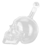 550ml Innovative Skull Shape Wine Bottle High Borosilicate Glass Red Wine Bottle for KTV Bar