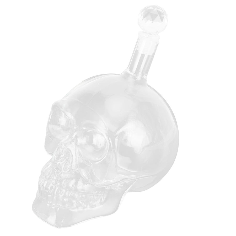 550ml Innovative Skull Shape Wine Bottle High Borosilicate Glass Red Wine Bottle for KTV Bar