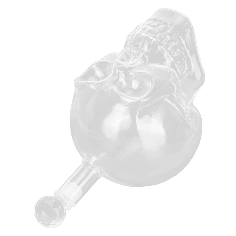 550ml Innovative Skull Shape Wine Bottle High Borosilicate Glass Red Wine Bottle for KTV Bar
