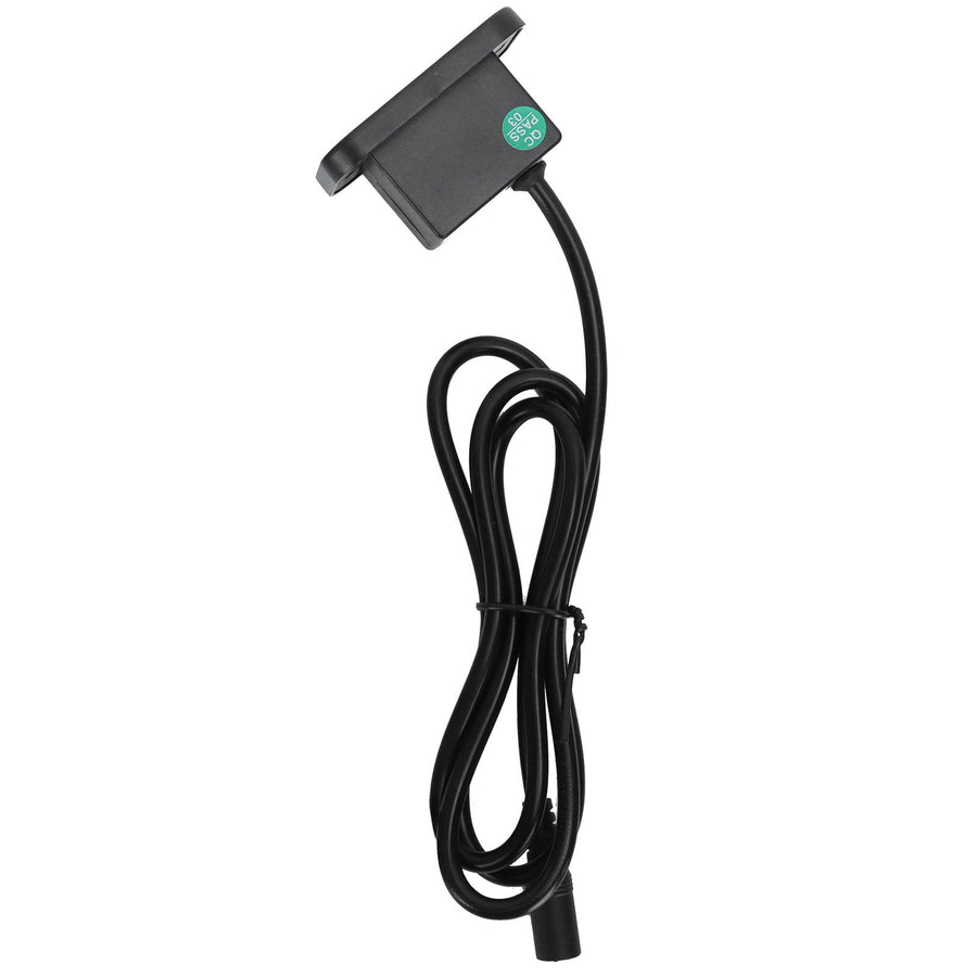 Recliner Chair Charger with Dual USB Port 5V 2A for Desktop Sofa Bedside FurnitureBlack US 100‑240V
