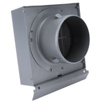 Stainless Steel Ventilation Duct Wall Air Vent Cap for Ventilator Exhaust Fan Range Hood100mm Pipe Diameter