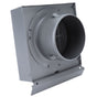 Stainless Steel Ventilation Duct Wall Air Vent Cap for Ventilator Exhaust Fan Range Hood100mm Pipe Diameter