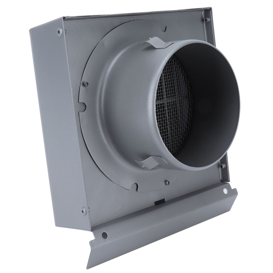 Stainless Steel Ventilation Duct Wall Air Vent Cap for Ventilator Exhaust Fan Range Hood100mm Pipe Diameter