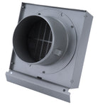 Stainless Steel Ventilation Duct Wall Air Vent Cap for Ventilator Exhaust Fan Range Hood100mm Pipe Diameter