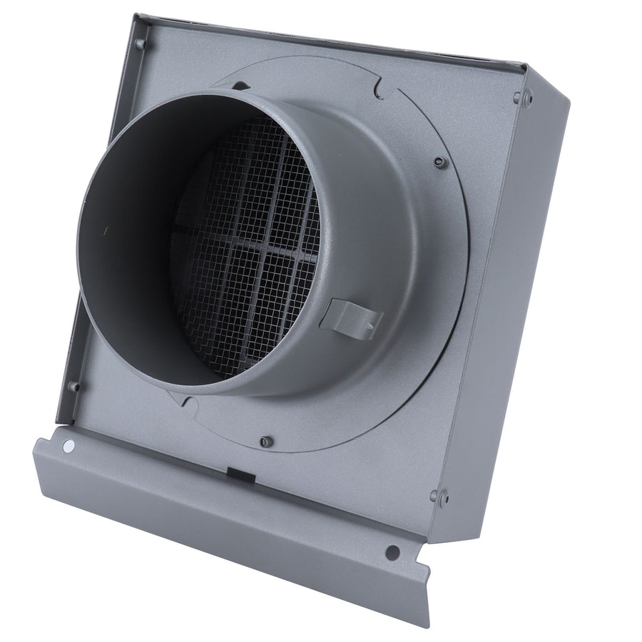 Stainless Steel Ventilation Duct Wall Air Vent Cap for Ventilator Exhaust Fan Range Hood100mm Pipe Diameter