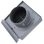 Stainless Steel Ventilation Duct Wall Air Vent Cap for Ventilator Exhaust Fan Range Hood100mm Pipe Diameter