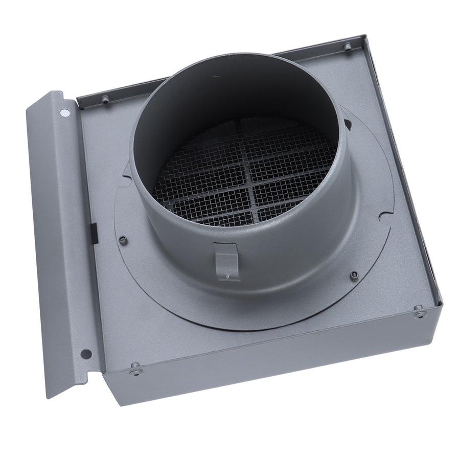 Stainless Steel Ventilation Duct Wall Air Vent Cap for Ventilator Exhaust Fan Range Hood100mm Pipe Diameter