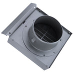 Stainless Steel Ventilation Duct Wall Air Vent Cap for Ventilator Exhaust Fan Range Hood100mm Pipe Diameter