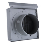 Stainless Steel Ventilation Duct Wall Air Vent Cap for Ventilator Exhaust Fan Range Hood100mm Pipe Diameter