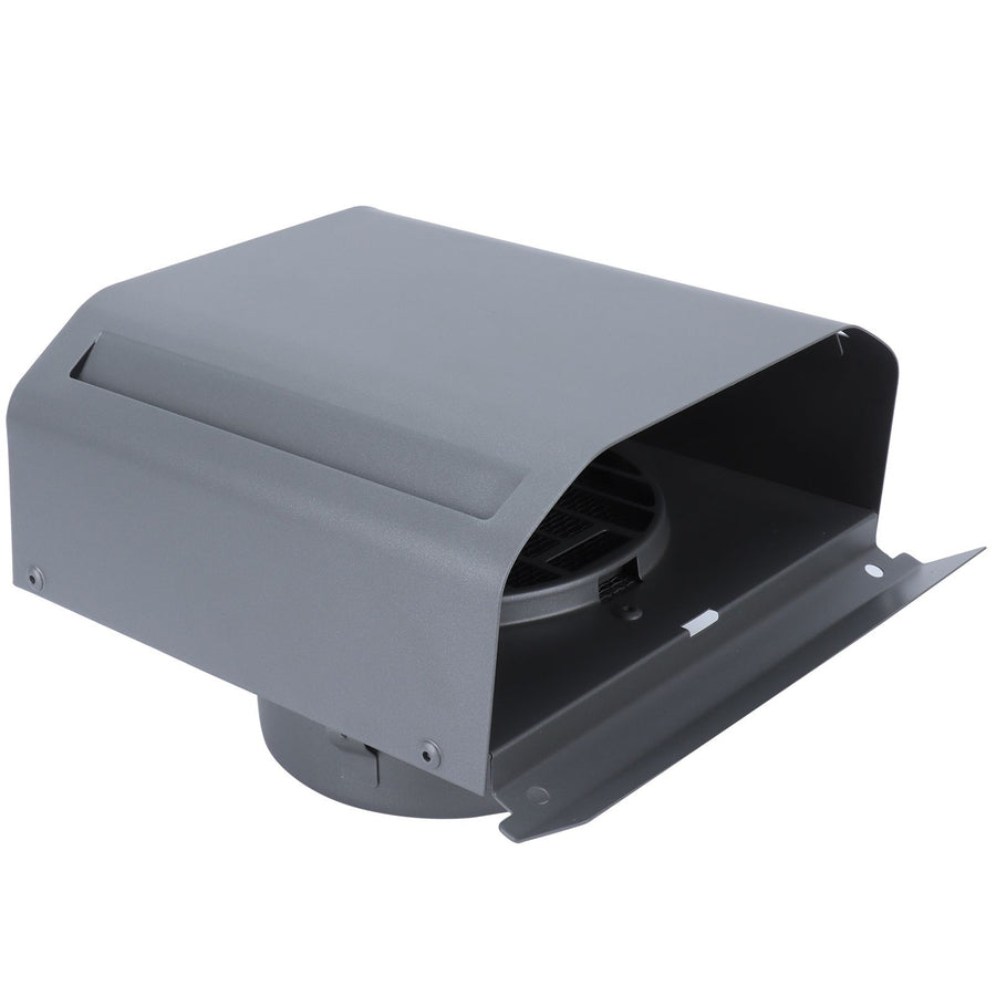 Stainless Steel Ventilation Duct Wall Air Vent Cap for Ventilator Exhaust Fan Range Hood100mm Pipe Diameter